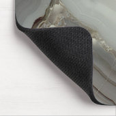 Graue Marmor mit Goldvene Mousepad (Ecke)