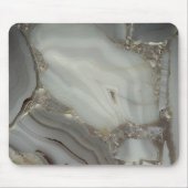 Graue Marmor mit Goldvene Mousepad (Vorne)