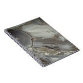 Graue Marmor mit Goldvene Notizblock (Rechte Seite)