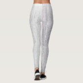 Graue Marmor-Muster-Leggings Leggings (Rückseite)