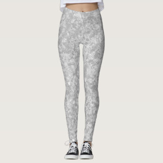 Graue Marmor-Muster-Leggings Leggings