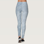 Graue Marmoreffekte Leggings (Rückseite)