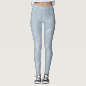 Graue Marmoreffekte Leggings (Vorderseite)