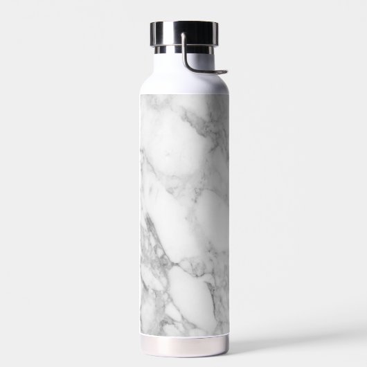 Graue Marmorgestaltung Trinkflasche (Links)
