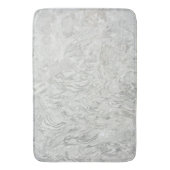 Graue Marmoroberflächen Badematte (Vorderseite Vertikal)