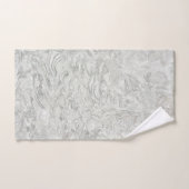Graue Marmoroberflächen Badhandtuch Set (Handtuch)