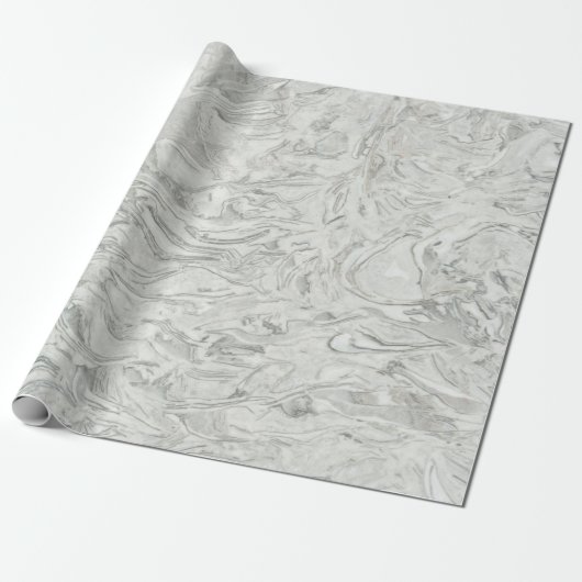 Graue Marmoroberflächen Geschenkpapier (Ungerollt)