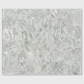 Graue Marmoroberflächen Geschenkpapier (Flach)