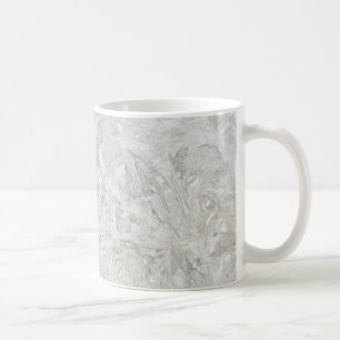 Graue Marmoroberflächen Kaffeetasse