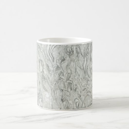 Graue Marmoroberflächen Kaffeetasse (Mittel)
