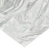 Graue Marmoroberflächen Kurzer Tischläufer (Ecke)