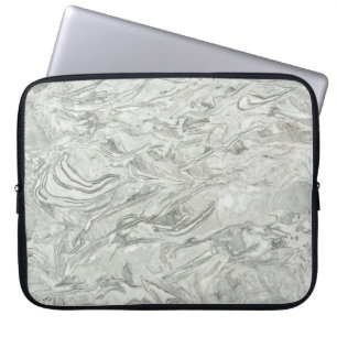 Graue Marmoroberflächen Laptopschutzhülle