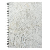 Graue Marmoroberflächen Notizblock (Vorderseite)