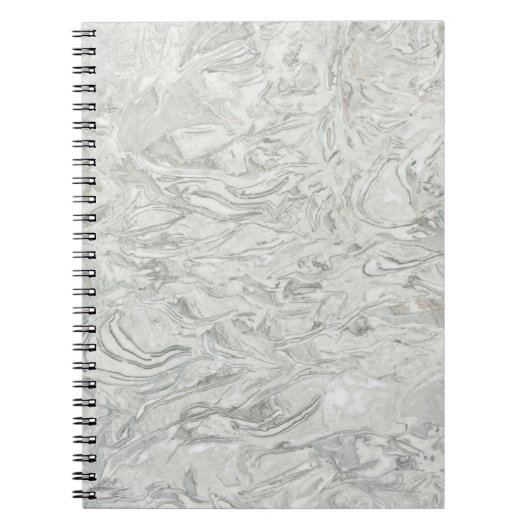 Graue Marmoroberflächen Notizblock (Vorderseite)