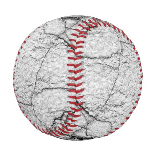 Graue Marmorplatte Baseball (Schrägansicht)