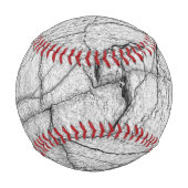 Graue Marmorplatte Baseball (Vorderseite)