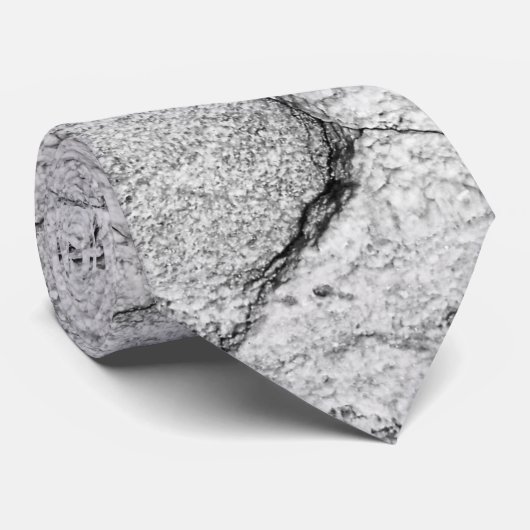 Graue Marmorplatte Krawatte (Gerollt)