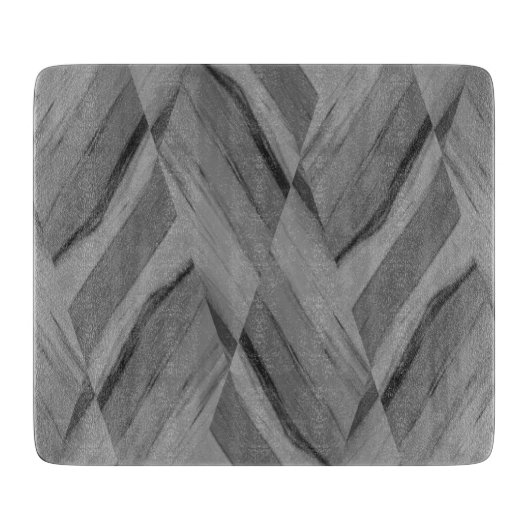 Graue Marmorplatte Schneidebrett (Vorderseite)