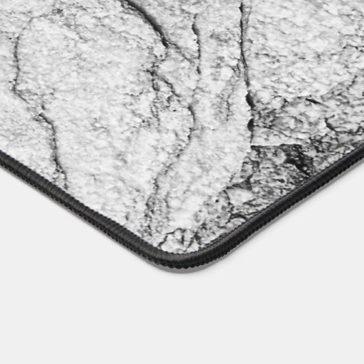 Graue Marmorplatte Schreibtischunterlage (Ecke)