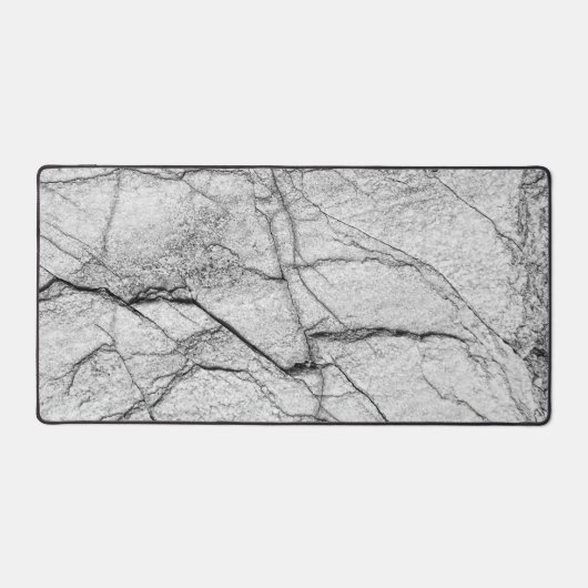 Graue Marmorplatte Schreibtischunterlage (Vorderseite)