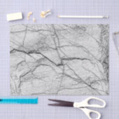 Graue Marmorplatte Seidenpapier (Handwerk)