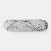 Graue Marmorplatte Skateboard (Horizontal)