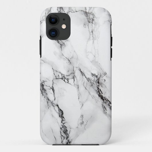 Graue Marmorsteinstruktur Case-Mate iPhone Hülle (Rückseite)