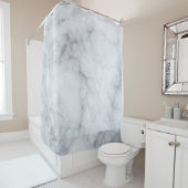 Graue Marmorstone Textur Duschvorhang (Beispiel)