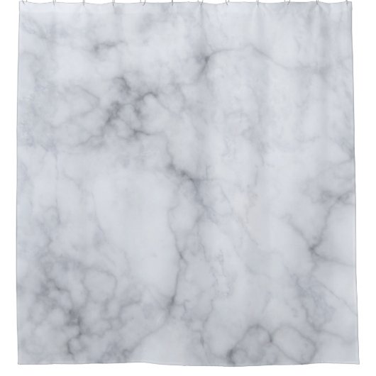 Graue Marmorstone Textur Duschvorhang (Vorderseite)