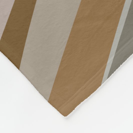 Graue Marmorstreifen Fleecedecke (Ecke)