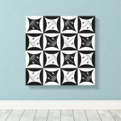 Graue Materie im Loch in der Barenttür Leinwanddruck (Insitu (Holzboden))