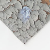 Graue Mauerfarbe Fleecedecke (Ecke)