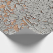 Graue Mauerfarbe Geschenkpapier (Ecke)