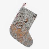 Graue Mauerfarbe Kleiner Weihnachtsstrumpf (Vorderansicht (hängend))
