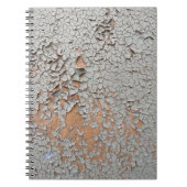 Graue Mauerfarbe Notizblock (Vorderseite)