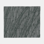 Graue Mauerziegel Fleecedecke (Vorderseite (Horizontal))