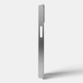 Graue metallische Case-Mate Phone Case Apple iPhon (Rückseite / Rechts)