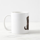 Graue Miezekatze Kaffeetasse (Links)