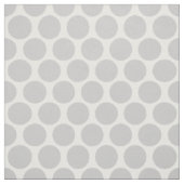 Graue Mod Dots Stoff (Muster)