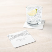 Graue moderne Deko Paper Untersetzer (Vor Ort)