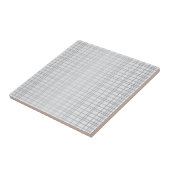 Graue, moderne, einfache, coole, trendige Gitterli Fliese (Seite)