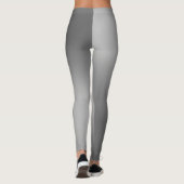 Graue Mondlichtombre-Effekt Leggings (Rückseite)