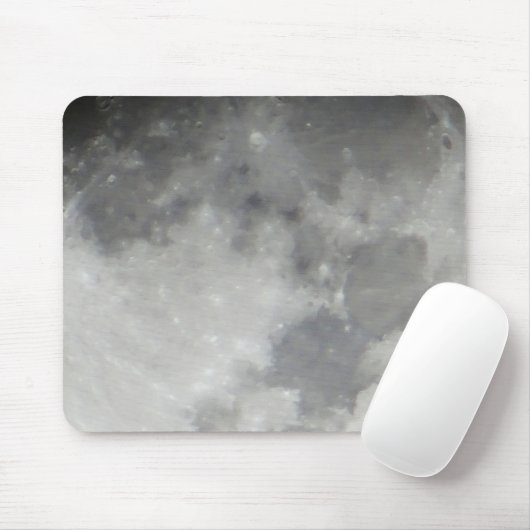 graue Mondoberfläche Mousepad (Mit Mouse)