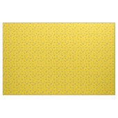 Graue Mustard Gold Hummingbird-Muster Stoff (Yard (91,4 cm))