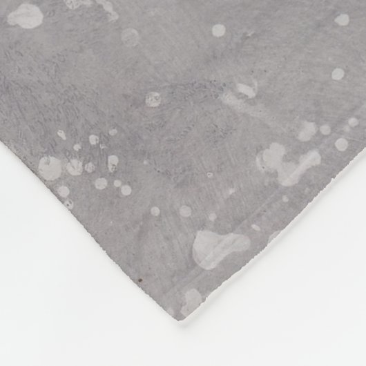 graue Oberfläche Fleecedecke (Ecke)