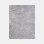 graue Oberfläche Fleecedecke (Vorderseite)