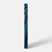 graue Oberfläche iPhone Hülle (Linke Seite)