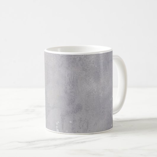 graue Oberfläche Kaffeetasse (VorderseiteRechts)