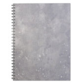 graue Oberfläche Notizblock (Vorderseite)