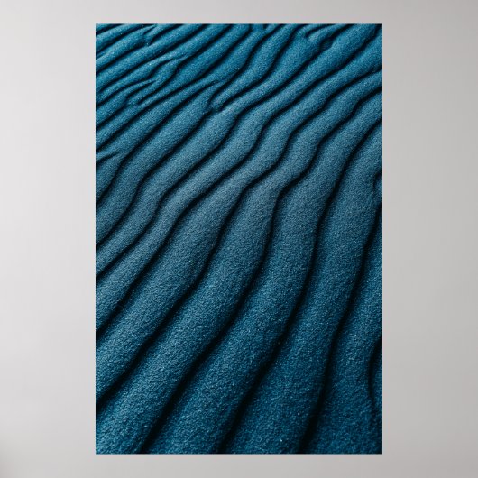 graue Oberfläche Poster (Vorne)